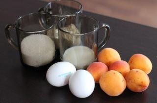 Абрикосовый флан - фото шага 1