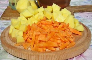 Кулеш из пшена на костре - фото шага 6