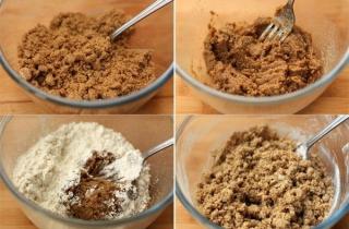 Персиковый крамбл - фото шага 3