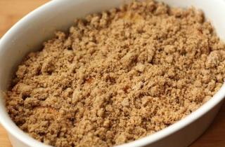 Персиковый крамбл - фото шага 5