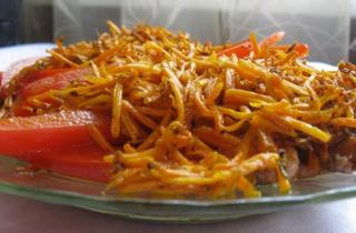 Салат из курицы по-китайски - фото шага 7