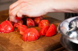 Томатный сок из свежих помидоров - фото шага 4