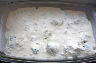 Творожная запеканка с брокколи - фото шага 6