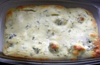 Творожная запеканка с брокколи - фото шага 7