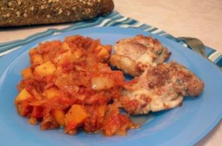 Тыквенный гарнир - фото шага 4