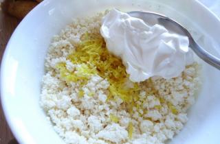 Блины с творожно-сливочной начинкой - фото шага 4