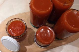 Домашний кетчуп кисло-сладкий - фото шага 7