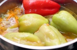 Вкусный фаршированный перец - фото шага 7