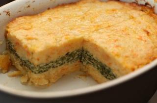 Картофельная запеканка с курицей и шпинатом - фото шага 10