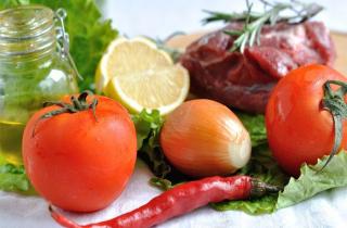Мясной салат 