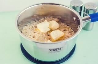 Пшеничная каша на воде - фото шага 4