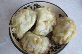 Вареники с капустой на пару - фото шага 7