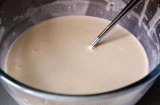 Блины с красной икрой - фото шага 1