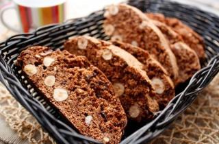 Шоколадные бискотти с фундуком - фото шага 9