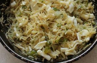 Вермишель с кальмарами - фото шага 3