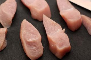 Филе индейки с соусом из голубого сыра - фото шага 3