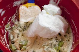 Порционный чизкейк с киви - фото шага 5