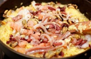 Ризотто с морепродуктами - фото шага 5