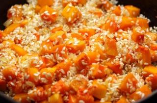 Ризотто с тыквой - фото шага 3