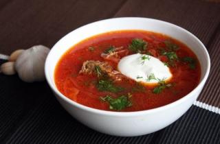 Русский борщ - фото шага 8