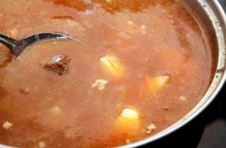 Говяжий суп с тмином - фото шага 7