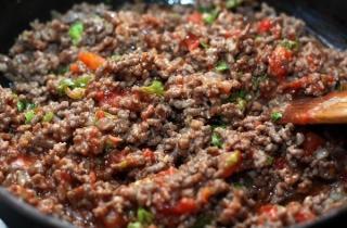 Кесадилья с мясом - фото шага 3