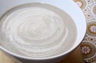 Крем-суп из шампиньонов и белых грибов - фото шага 6