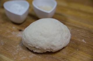 Пишлок-гумма с сыром и зеленью - фото шага 2