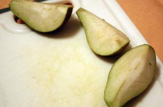 Салат из авокадо и груш - фото шага 2