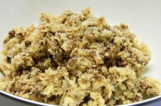 Шаурма с рыбой, сыром и овощами - фото шага 1