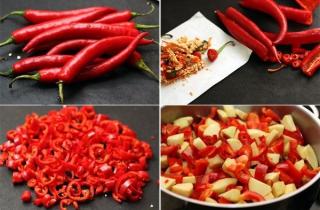 Соус-варенье из острого перца к мясу - фото шага 2