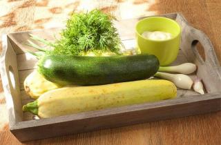 Суп-пюре из кабачков и цукини - фото шага 1