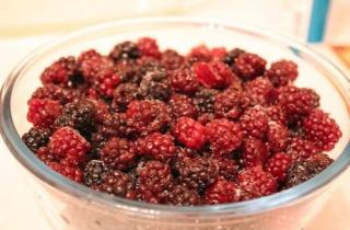 Ежевичный пирог - фото шага 6