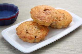 Кексы с вялеными помидорами