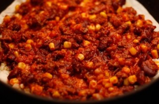 Кесадилья с сыром и мясом - фото шага 7