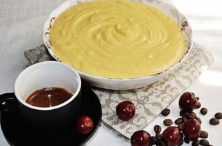 Кофейные маффины с вишней - фото шага 3