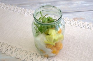 Компот из алычи и кабачков на зиму - фото шага 7