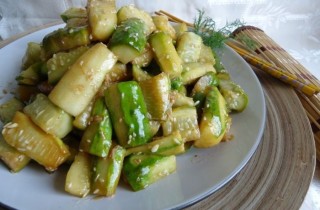 Огурцы по-корейски - фото шага 5