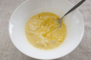 Осенний кекс с яблоками - фото шага 3