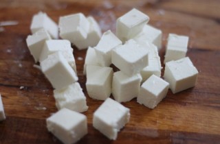 Овощной салат с сыром 