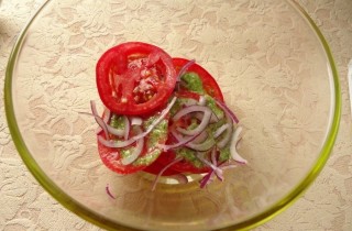 Помидоры с соусом песто - фото шага 5