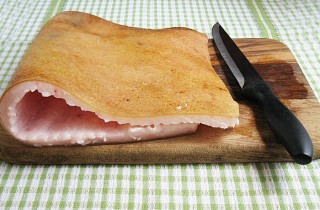 Рулет из домашнего сала - фото шага 2