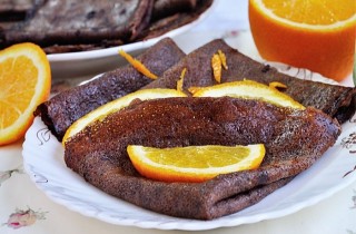 Шоколадные блины