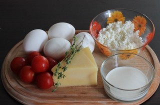 Сырная фриттата в духовке - фото шага 1