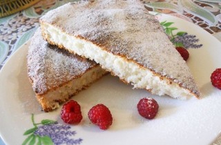 Ангельский бисквит на белках - фото шага 6