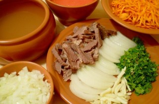 Гречка с мясом и подливой - фото шага 2
