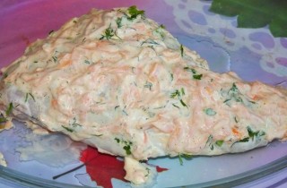 Кролик, запеченный с морковью - фото шага 5