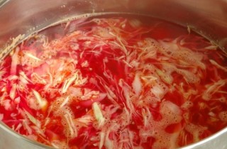 Постный борщ с фасолью - фото шага 6