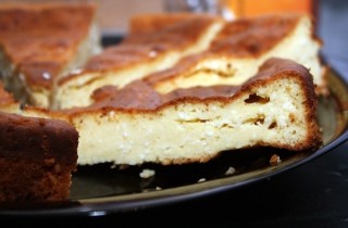 Творожная запеканка с кукурузной мукой