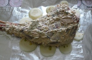 Баранья нога, запеченная в духовке - фото шага 4